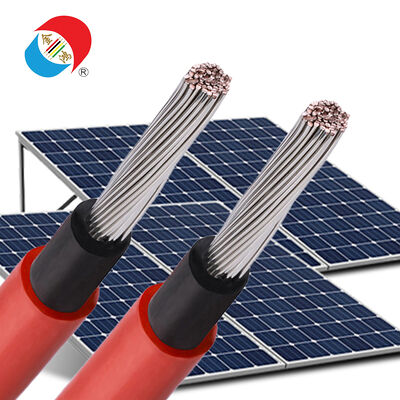 İyi fiyat 1.5mm-10mm Elektrik Güneş Kablosu 800V 1800V Fotovoltaik Güneş Enerjisi Kabloları çevrimiçi