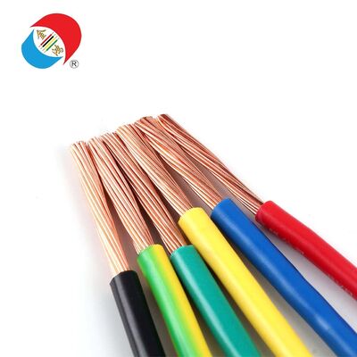 Buen precio Cable BVR 300/500V 2.5mm 4mm Cable de cobre flexible con conductor de cobre en línea