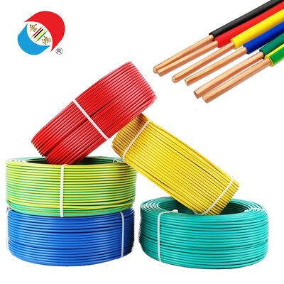 Harga bagus 600V Multiple Size Electric Flex Cable BV PVC Tembaga Kabel UL Terdaftar on line