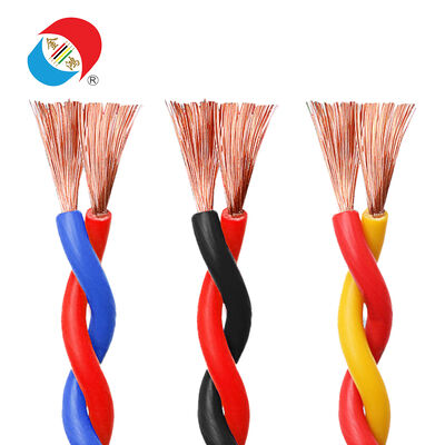 ราคาดี 450 750V ทองแดง คอนดิวเตอร์เคเบิลคอร์ Pvc ติดกันยืดหยุ่น Twisted คู่สาย RVS ออนไลน์