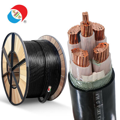 قیمت خوب کابل روکش‌دار PVC عایق‌شده با XLPE 4mm-400mm YJV 0.6 1KV آنلاین
