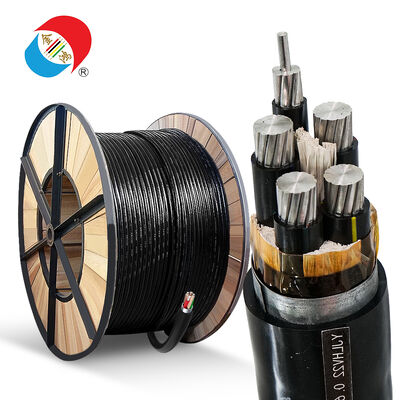 Buen precio Cable YJLHV22 aislado con XLPE para entierro directo, conductor de aleación de aluminio de tierras raras en línea