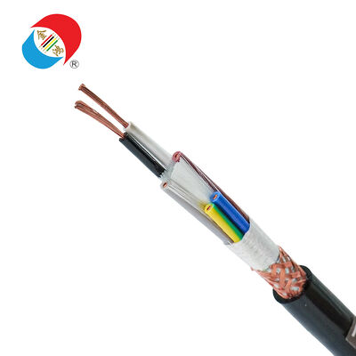 Harga bagus Kabel kontrol terlindung fleksibel KVVRP untuk mesin otomatis & instalasi dinamis sensitif EMI on line